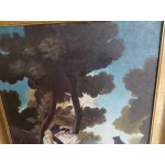 Средна картина масло на платно Испания - 3679